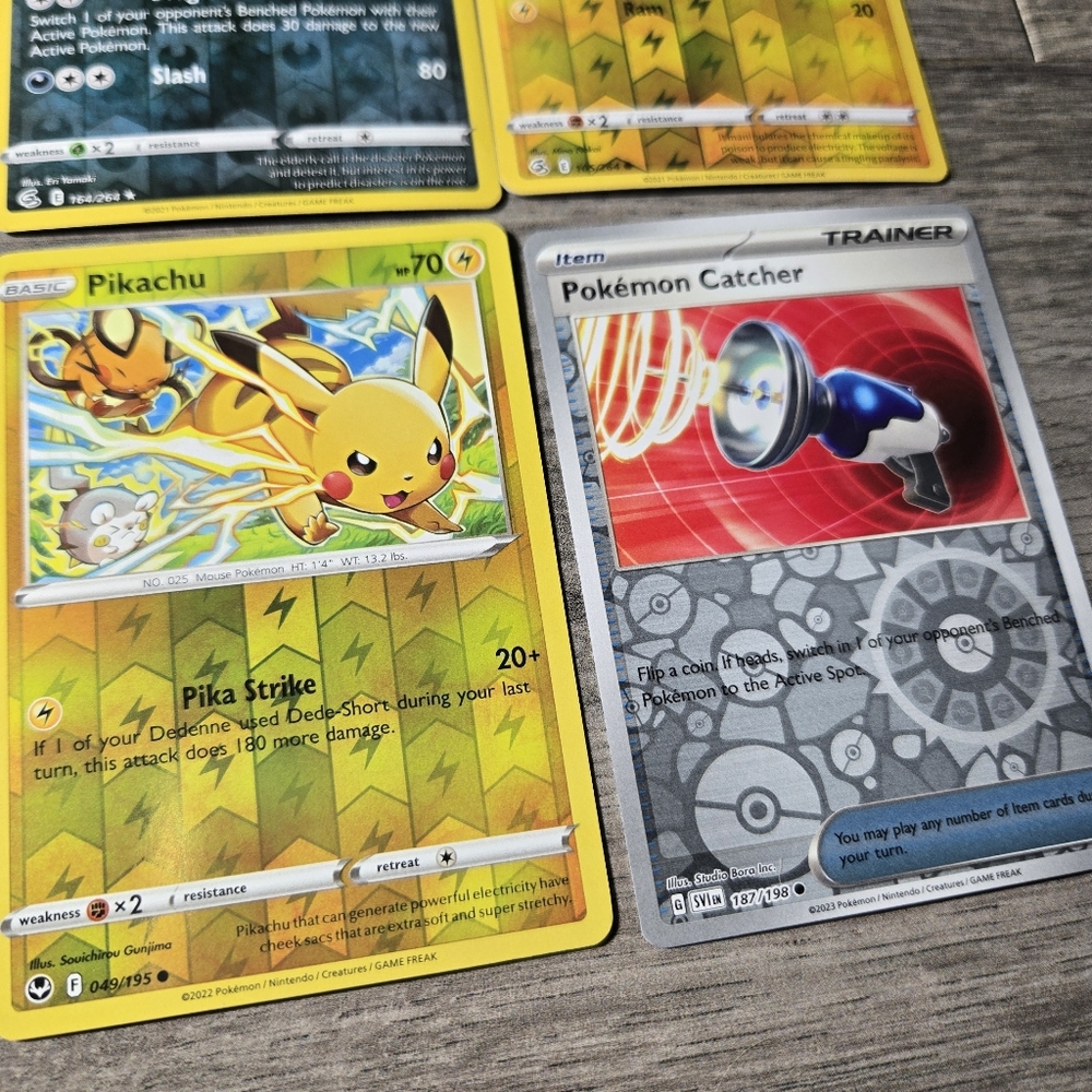Pokemon Trading Cards Reverse Holo X6 - Picture 5 of 6